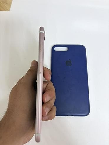 macbook air 2017: IPhone 7 Plus, 32 GB, Rose Gold, Barmaq izi — 3