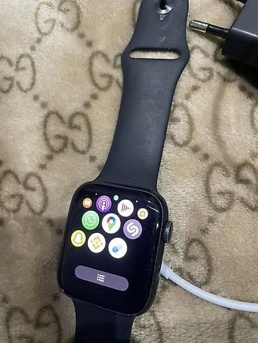 Смарт часы, Apple, Сенсорный экран, цвет - Черный — 4