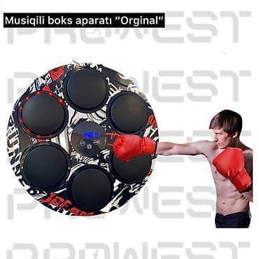 🎯 Musiqili Boks Lövhəsi – Orijinal 🥊🎶 💥 Refleks və məşq üçün ideal