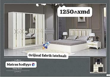spalni dəst: İkinəfərlik çarpayı — 1