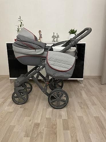 Uşaq arabası – transformasiya olunan 2‑də‑1 komplekt - Rəng: tünd — 9