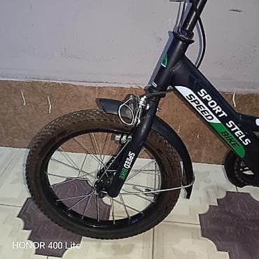 Şəhər velosipedləri: Dörd təkərli Uşaq velosipedi Stels, 16" — 3