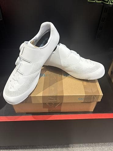 Şosse velosiped ayaqqabısı – Shimano RC7 (SH-RC703), ağ rəng - Yüngül — 1