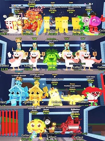 “Steal a Brainrot” oyunu üçün breynrot kolleksiyaları və