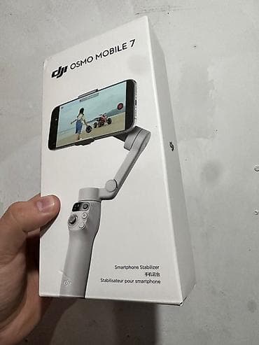 DJI Osmo Mobile 7 – smartphone stabilizatoru 2 həftədir bakiya gəlib