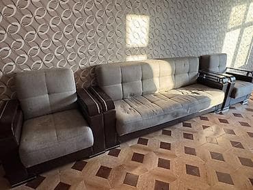 İşlənmiş, Divan, 2 kreslo, Bazalı, Açılan lalafo.az -da İşlənmiş, Divan, 2 kreslo, Bazalı, Açılan