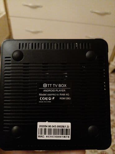 Smart TV boks TV box 4 GB / 128 GB, Android — 3