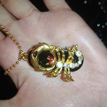 usb fleshka: Подарочные Флешки - Кулон на Цепочке Скорпион . Hədiyyəlik Bürclərə — 3