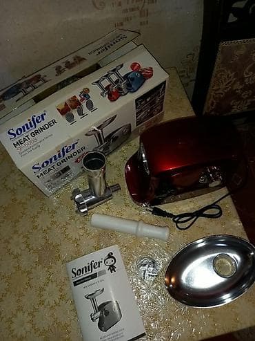 Ət çəkən maşınlar: Ət çəkən maşın Sonifer, Revers ilə, Yeni — 4