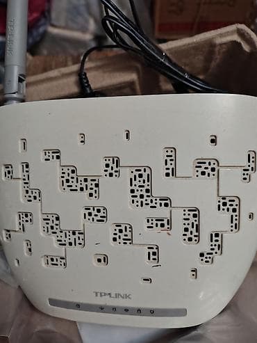 ev modem: TP-Link simsiz marşrutlaşdırıcı + Pirelli PRG A1010 modem Məhsul — 1