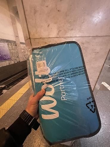 Wolt balaca Partner termo çatdırılma çantası - Rəng: mavi (Wolt