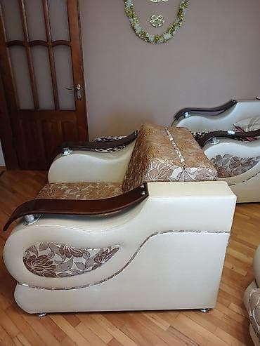 İşlənmiş, Kreslo-kravat, Parça, Çatdırılma yoxdur