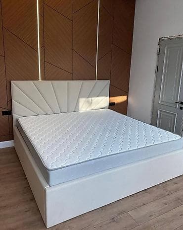 İkinəfərlik çarpayı, Bazalı, Matras ilə, Siyirməsiz