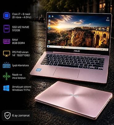 Ultrabuk i7-8 nəsil/SSD 512gb/Ram 8gb Salam əziz dostlar 🖐🏻 lalafo.az -da Ultrabuk i7-8 nəsil/SSD 512gb/Ram 8gb Salam əziz dostlar 🖐🏻