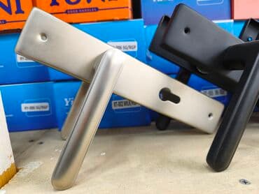 qapi qolu: Qapı dəstəyi dəsti – uzun lövhəli model - Material: metal alaşımdan — 1