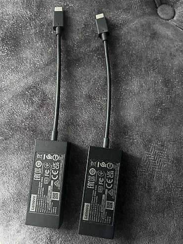 notebook adapter qiymetleri: Lenovo USB‑C → Ethernet (RJ‑45) adapteri Əldə 2 ədəd var. Hər biri 30 — 2