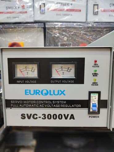 stablizator 5000: Yeni, Ev üçün, 1 faza, Gərginliy stabilizatoru, 150 V, Rayonlara çatdırılma, Pulsuz çatdırılma, Kredit var — 1