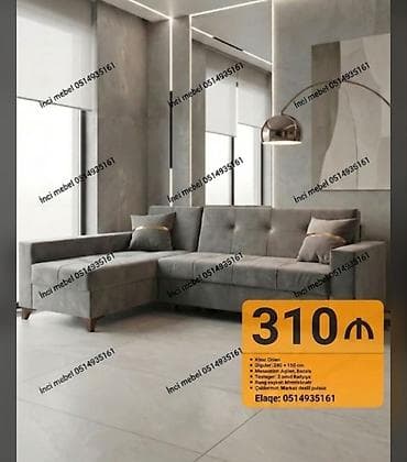 Künc divan, Yeni, Açılan, Bazalı, Parça, Şəhərdaxili pulsuz çatdırılma