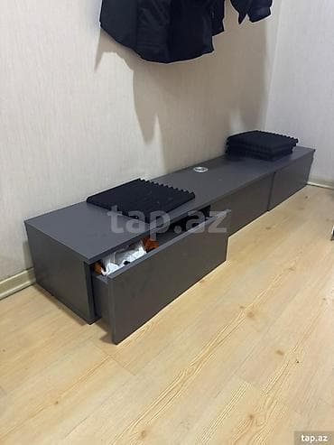 ikinci el stolar: Çox az işlənmiş yüksək keyfiyyətli ofis mebeli. Divan, TV-stend, iclas — 2