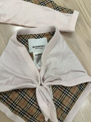 labubu ucuz: Uşaq dəsti, Qız üçün, 3 - 6 ay, Burberry — 3