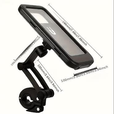 ucuz teklefonlar: Velosiped və motosiklet üçün maqnitli, qoruyucu telefon tutacağı — 1
