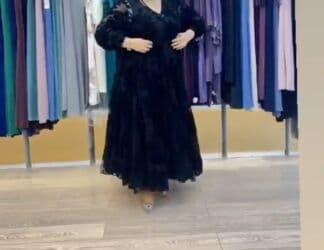 вечерние платья для полных: Вечернее платье, Макси, 3XL — 2