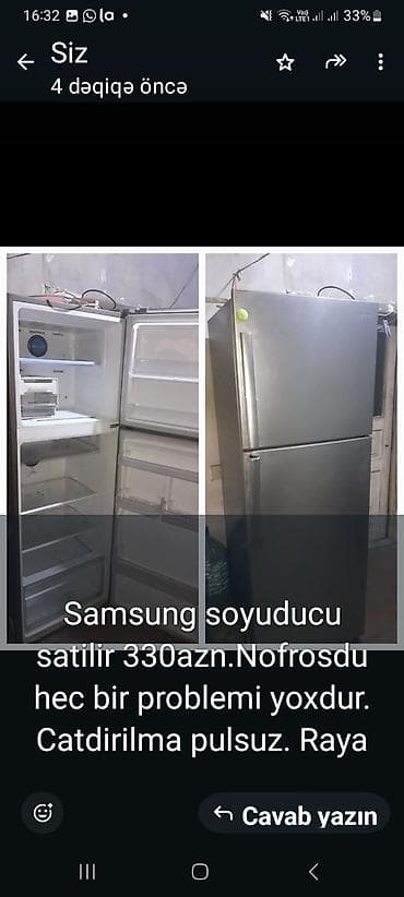 tp link azerbaycan: Samsung soyuducu - Nofrost sistemi - Üst kamera – dondurucu, alt — 1