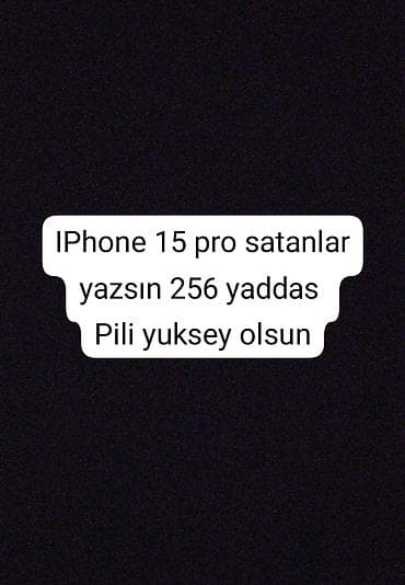 IPhone 15 Pro, 256 GB