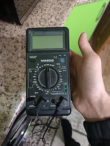 Payalniklər, lehim aparatları: Multimetr, Rəqəmsal — 2