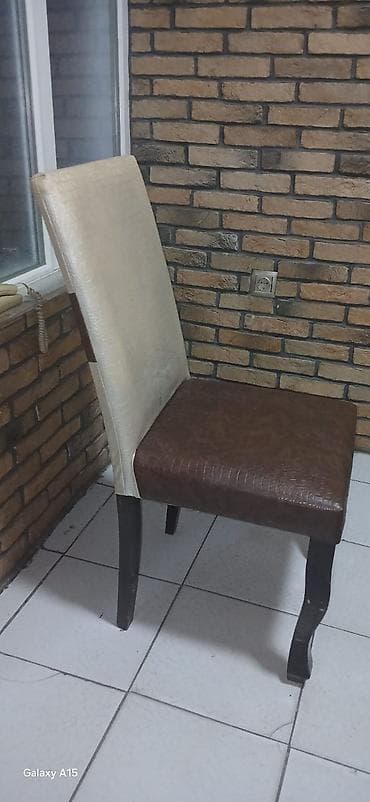 qabaq stolları: Qonaq otağı üçün, Qatlanmayan, Stul — 2