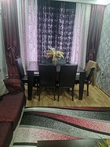 isdenmis ev esyalari: Qonaq otağı üçün, İşlənmiş, Açılmayan, Dördbucaq masa, 6 stul — 4