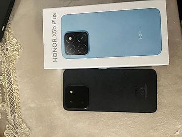 kamera ev: Honor X5b Plus, rəng - Qara, Barmaq izi — 1