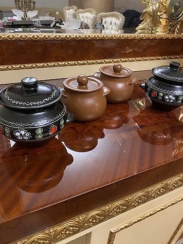 Qazan, rəng - Qara, Keramika