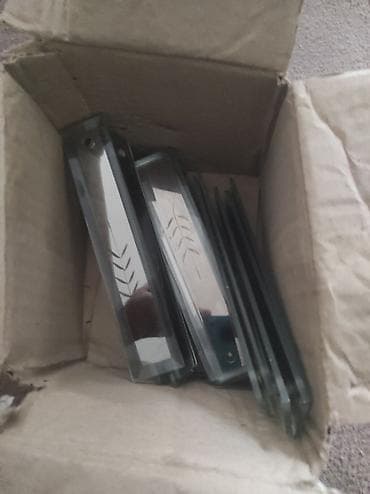 Строительные леса: Стёкла для люстры Şüşə dekor panelləri (naxışlı zolaqlar) - Material — 1