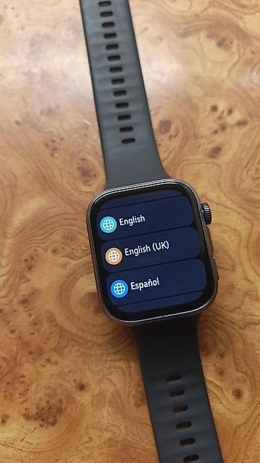 Smart saat, Smart, Sensor ekran, rəng - Qara