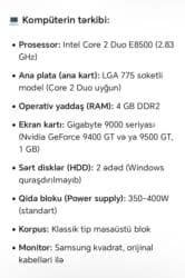 жёсткий диск новый: Masaüstü kompüter dəsti Problemləri - Windows yoxdu yazilmalidir - pc — 4