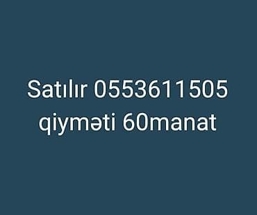 Satılır qiyməti 60manat Çili alcı yıgsin