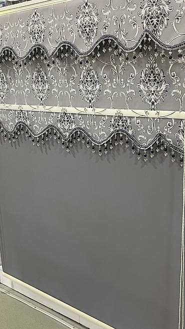 pərdələr ev ucun: Yeni, Pərdə, rəng - Boz — 4