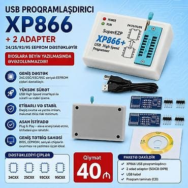 mi 14 pro: USB proqramlaşdırıcı XP866. 24 25 93 95 EEPROM dəstəkləyir. Bioslara — 1