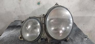 on panel: Sol, Yaxın və uzaq vuran işıqlar Mercedes-Benz, 2000 il, Analoq, İşlənmiş — 2