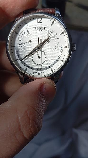 Наручные часы: Наручные часы, Tissot, цвет - Коричневый — 1