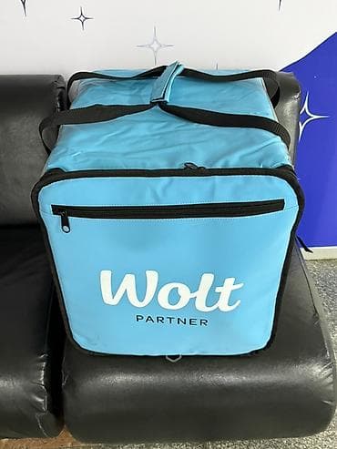 Wolt Partner istilik izolyasiyalı çatdırılma çantası 2eded movcuddur — 1