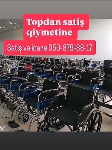 Müxtəlif model əlil arabaları – satış və icarə - Mexaniki (əl ilə