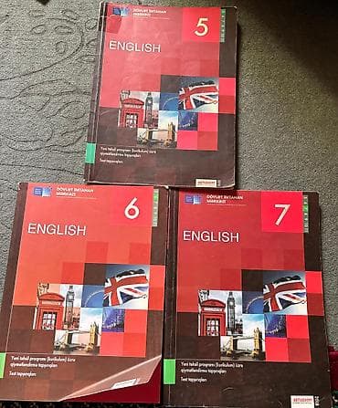 Məhsul: İngilis dili test toplusu kitabları (DİM) Təsvir: - 5, 6 və