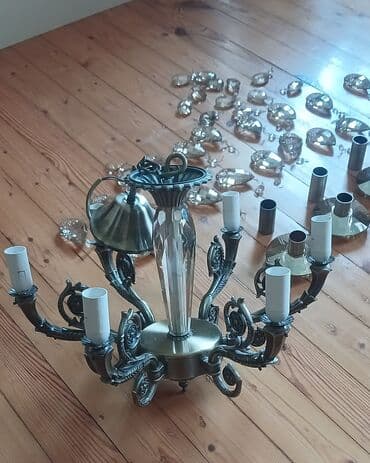 çılçıraq qiymətləri: Çılçıraq, 6 lampa — 9