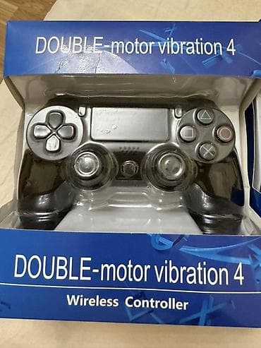 DOUBLE-motor vibration 4 Wireless Controller • İkiqat vibrasiya — 2
