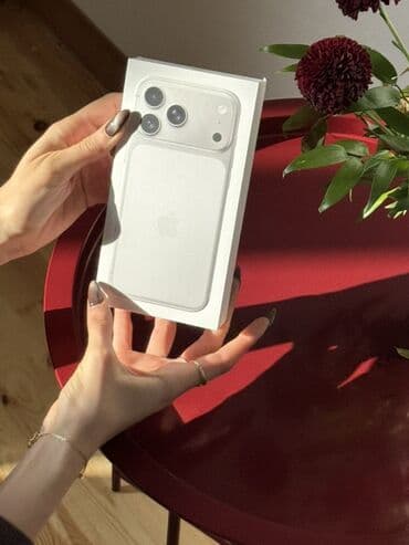 Poco: IPhone 17 Pro Max, 256 GB, Ağ, Face ID — 1