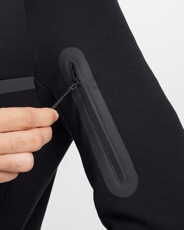 черные мужские толстовки: Мужская толстовка, Nike, XL, цвет - Черный — 3