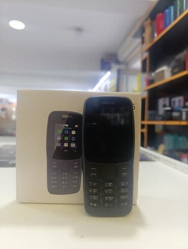 nokia modem: Nokia 106, 4 GB, rəng - Qara, Düyməli — 4