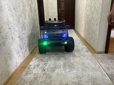 duz don modelləri: Uşaq elektrik maşını – off-road tərzində jeep - Güclü iri təkərlər — 3